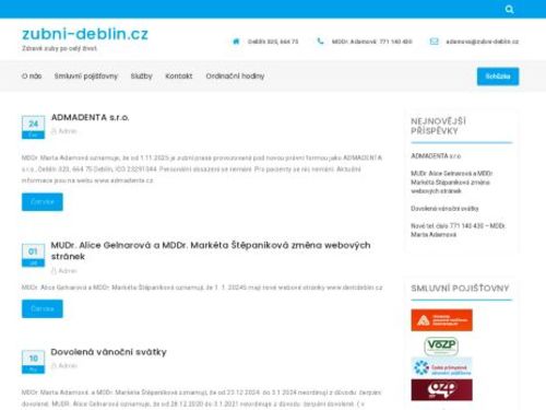 Stomatologie - MDDr. Marta Adamová