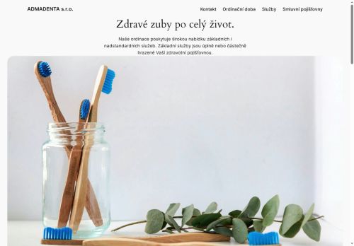 Zobrazit webové stránky Stomatologie - MDDr. Marta Adamová