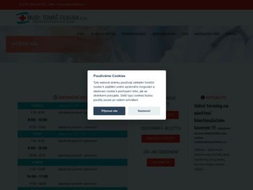 Praktický lékař - MUDr. Tomáš Filkuka