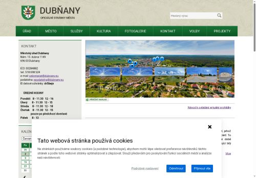 Zobrazit webové stránky Městský úřad Dubňany