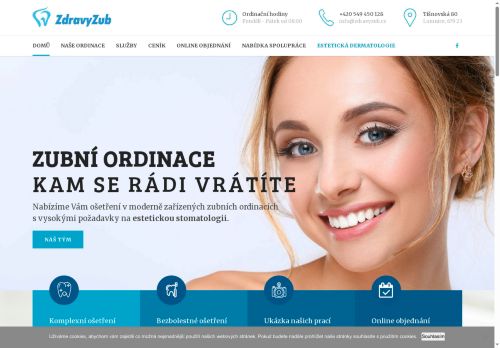 Zobrazit webové stránky Stomatologie - MUDr. Svatava Soldmannová