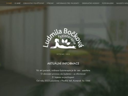 Fyzioterapie Bočková s.r.o.