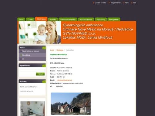Gynekologická ambulance - MUDr. Lenka Minářová