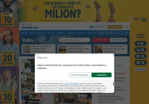 Zobrazit webové stránky Vyškovské noviny