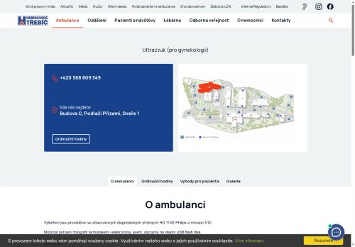 Zobrazit webové stránky Gynekologie - ultrazvuk