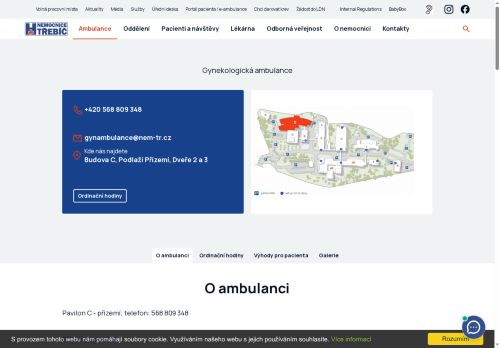Zobrazit webové stránky Gynekologická ambulance