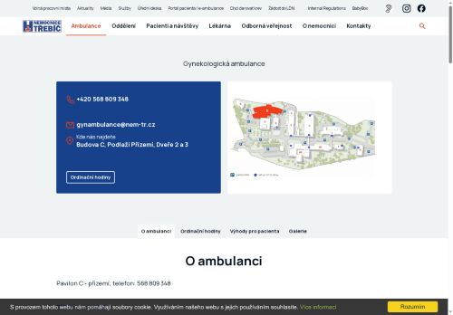 Zobrazit webové stránky Gynekologická ambulance