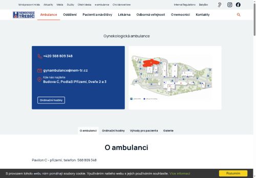 Zobrazit webové stránky Gynekologická ambulance