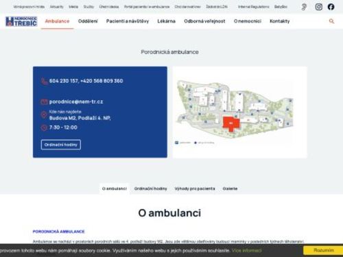 Gynekologie - porodnická ambulance