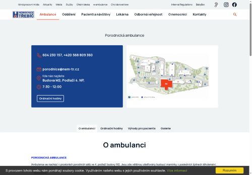 Zobrazit webové stránky Gynekologie - porodnická ambulance