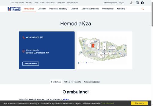 Zobrazit webové stránky Hemodialýza