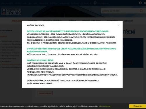 Ambulance předoperačního vyšetření