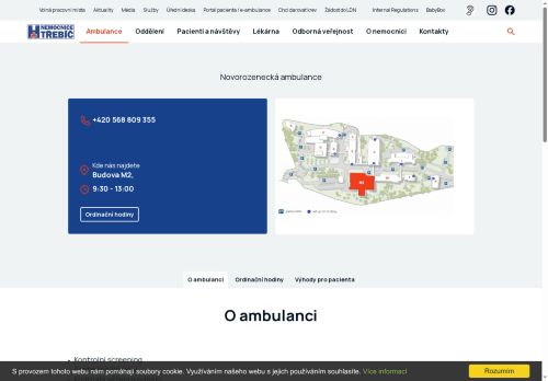 Zobrazit webové stránky Novorozenecká ambulance