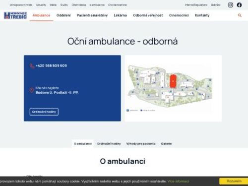 Oční ambulance - odborná