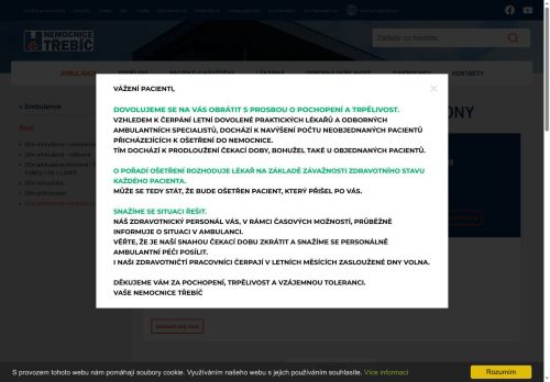 Zobrazit webové stránky Oční ambulance - operační výkony