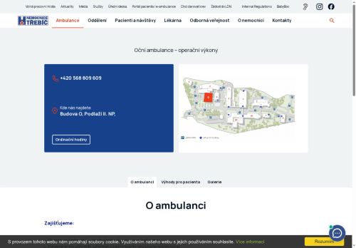 Zobrazit webové stránky Oční ambulance - operační výkony