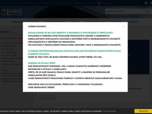 Lékárna nemocnice Třebíč