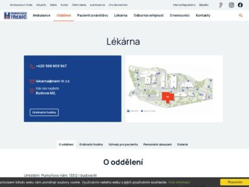 Lékárna nemocnice Třebíč