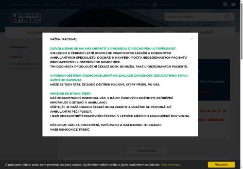 Zobrazit webové stránky Ortopedická ambulance II