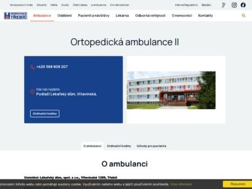 Ortopedická ambulance II