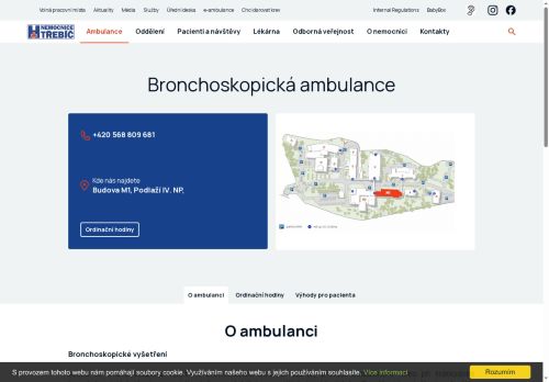 Zobrazit webové stránky Bronchoskopická ambulance