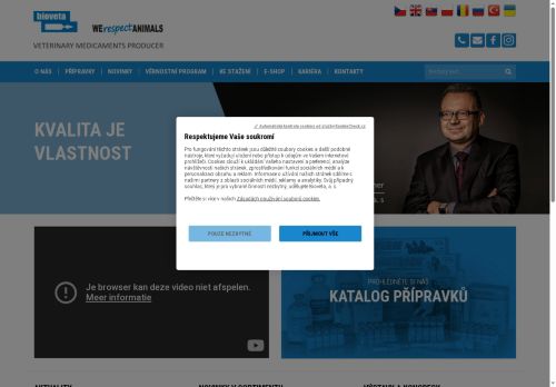Bioveta, a.s. nabízí práci na pozici Zámečník/údržbář (m/ž) v obci Ivanovice na Hané