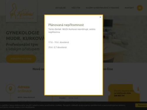 Gynekologie - MUDr. Dana Kurková