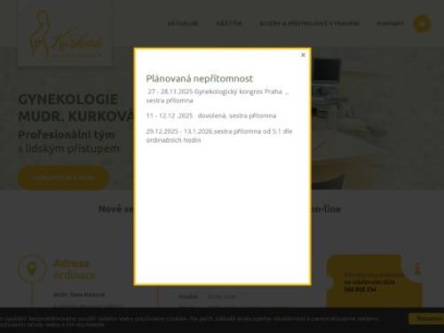 Gynekologie - MUDr. Dana Kurková