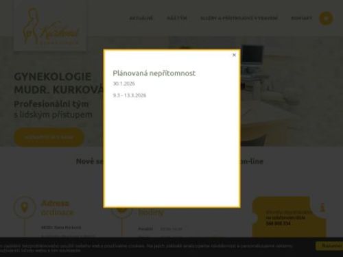 Gynekologie - MUDr. Dana Kurková