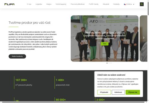 Filipa, a.s. nabízí práci na pozici MONTÁŽNÍ A MANIPULAČNÍ DĚLNÍK/ICE - VHODNÉ PRO OZP v obci Poděbrady