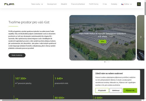 Filipa FLEX, s.r.o. nabízí práci na pozici Vedoucí směny v obci Kosmonosy