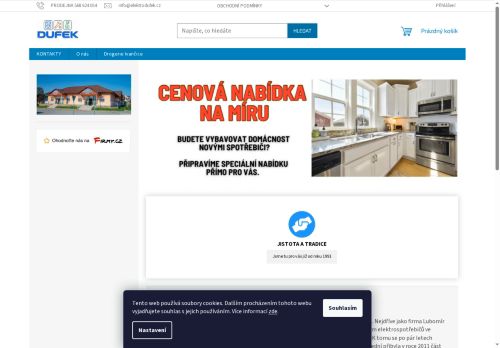 Zobrazit webové stránky Drogerie Dufek