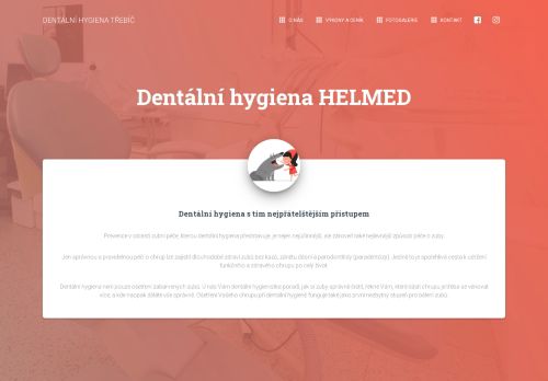 Zobrazit webové stránky Dentální hygiena - Klára Havránková