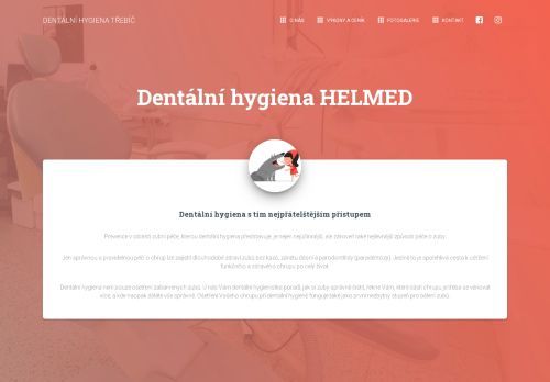 Zobrazit webové stránky Dentální hygiena - Klára Havránková