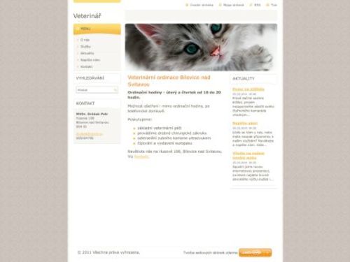 Veterinární ambulance - MVDr. Lucie Drábková, MVDr. Petr Drábek