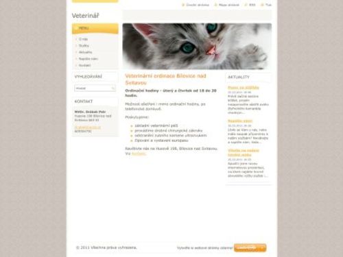 Veterinární ambulance - MVDr. Lucie Drábková, MVDr. Petr Drábek