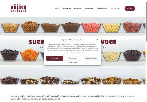 Zobrazit webové stránky OŘÍŠEK s.r.o.