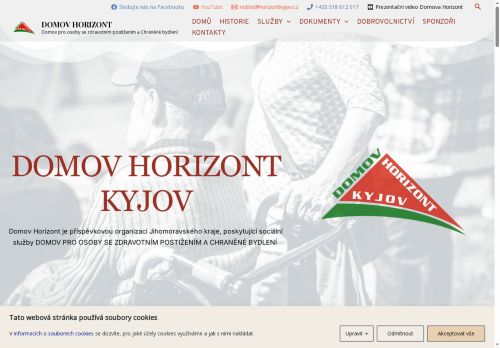 Zobrazit webové stránky Domov Horizont Kyjov