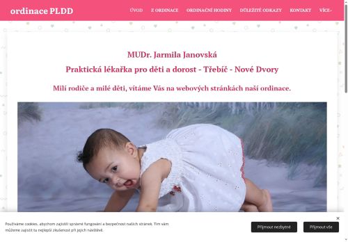 Zobrazit webové stránky Praktický lékař pro děti a dorost - MUDr. Jarmila Janovská