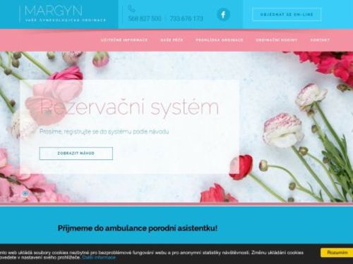 Gynekologie MARGYN - MUDr. Markéta Mařáková, MUDr. Marie Spieglová