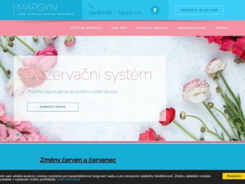 Gynekologie MARGYN - MUDr. Markéta Mařáková, MUDr. Marie Spieglová