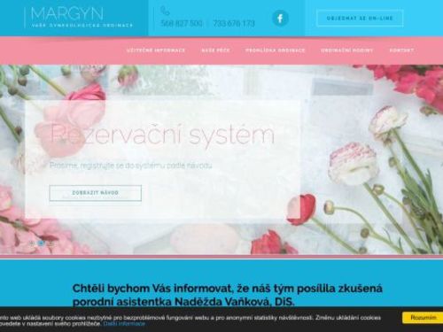 Gynekologie MARGYN - MUDr. Markéta Mařáková, MUDr. Marie Spieglová