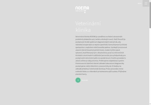 Zobrazit webové stránky Veterinární klinika Noema