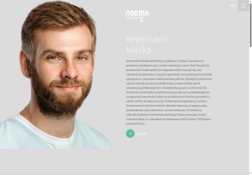 Zobrazit webové stránky Veterinární klinika Noema