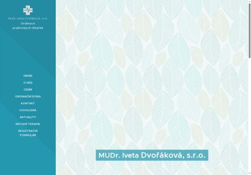 Zobrazit webové stránky Praktický lékař - MUDr. Iveta Dvořáková