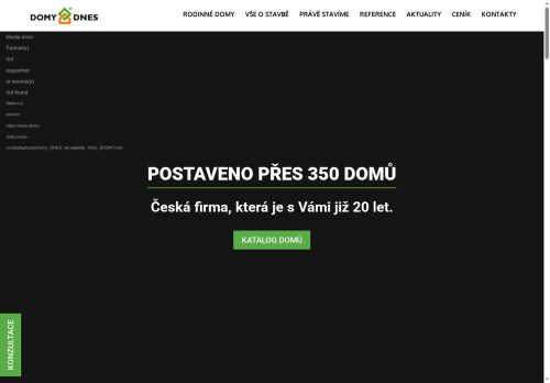 DOMY D.N.E.S. s.r.o. nabízí práci na pozici STAVBYVEDOUCÍ v obci Střítež