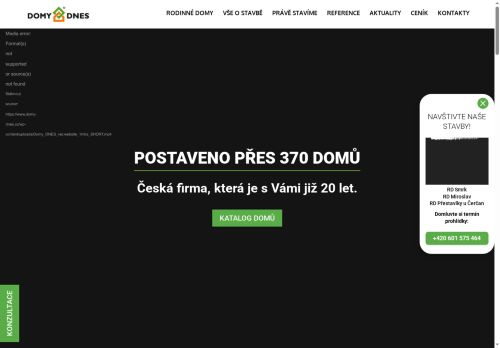 DOMY D.N.E.S. s.r.o. nabízí práci na pozici STAVBYVEDOUCÍ v obci Střítež