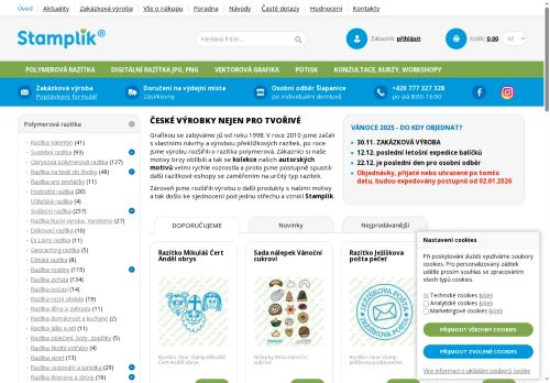 Zobrazit webové stránky Stamplik – výroba razítek