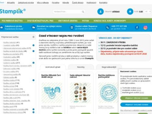 Stamplik – výroba razítek