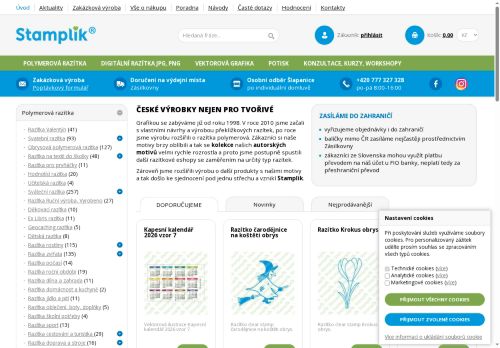 Zobrazit webové stránky Stamplik – výroba razítek